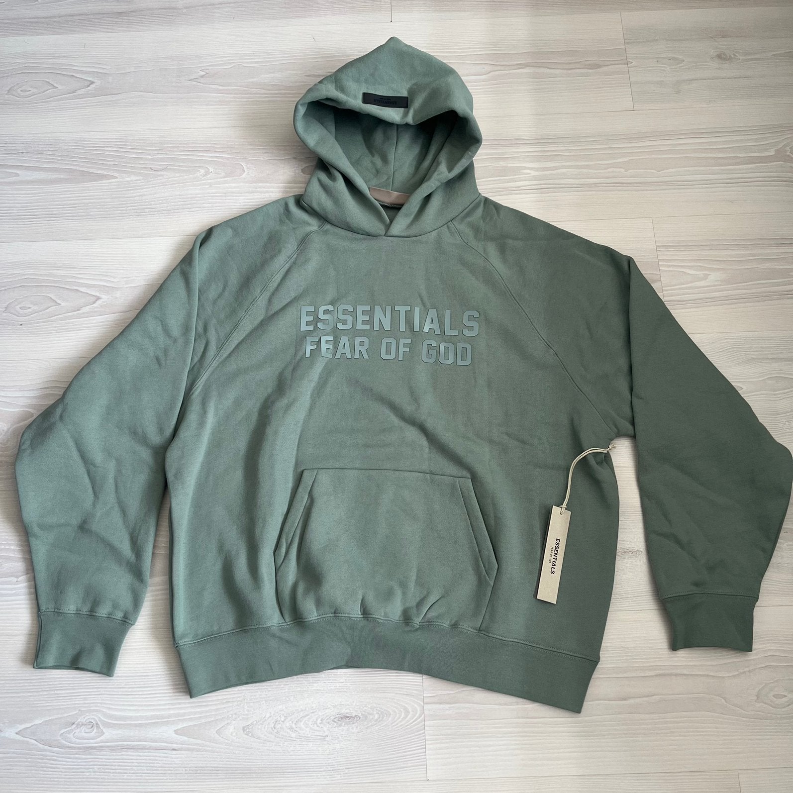 Gloednieuwe Essentials Fear of God Hoodie, Verzenden, Nieuw, Maat 52/54 (L), Blauw