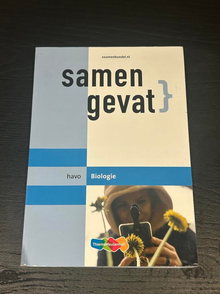 Samengevat Biologie HAVO, Ophalen of Verzenden, Zo goed als nieuw, HAVO, Biologie