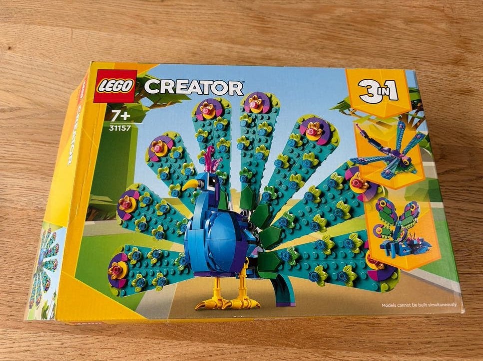 LEGO Creator 31157 Pauw 3-in-1, Ophalen of Verzenden, Gebruikt