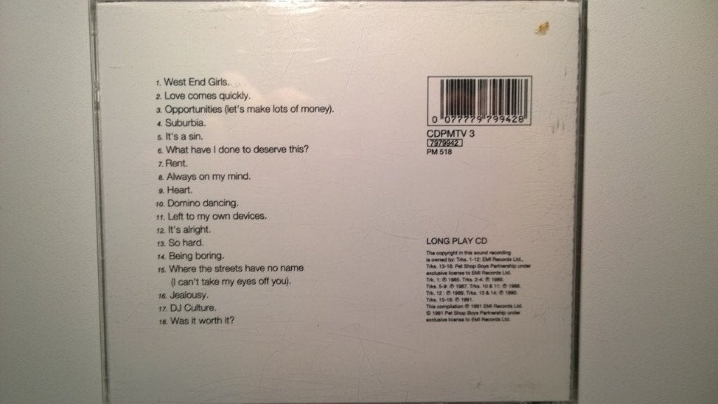 Pet Shop Boys - Discography (Complete Singles Collection), Ophalen of Verzenden, Zo goed als nieuw