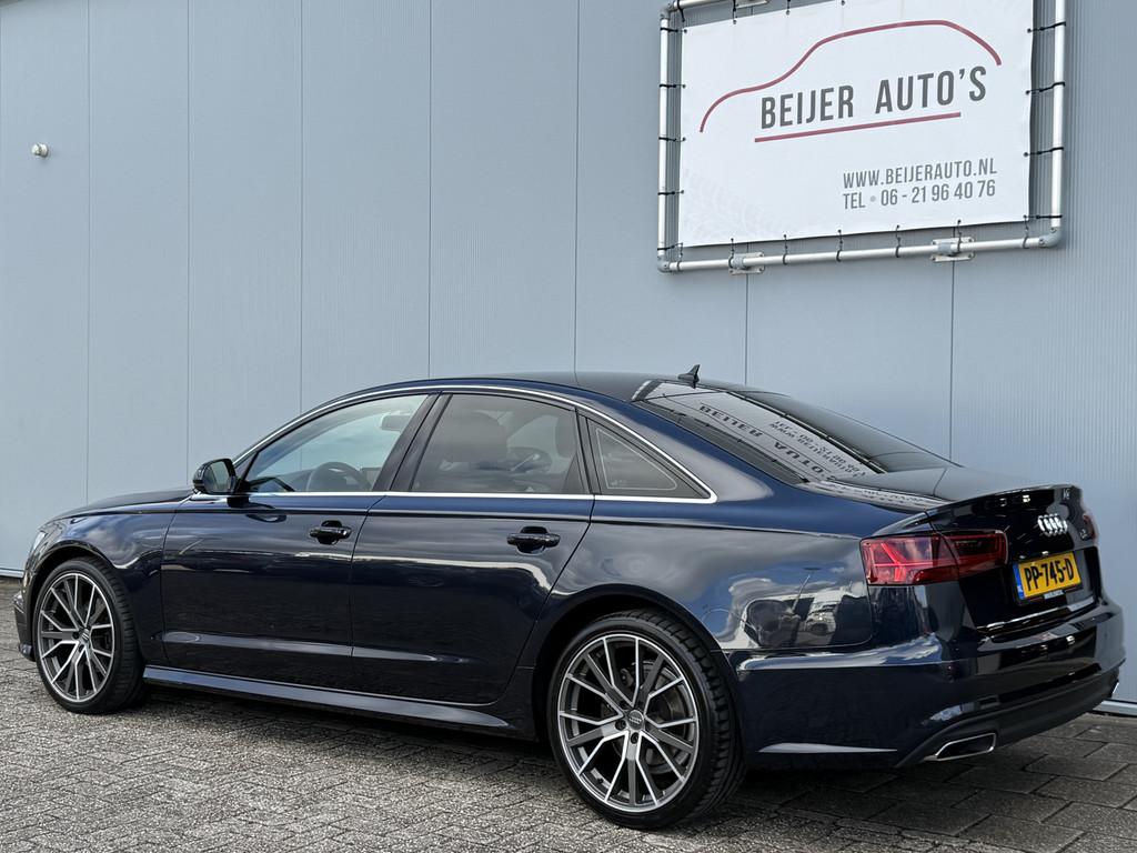 Audi A6 Limousine 1.8 TFSI ultra Lease Edition Automaat Carp, Gebruikt, Euro 6, Blauw, Automatische klimaatregeling