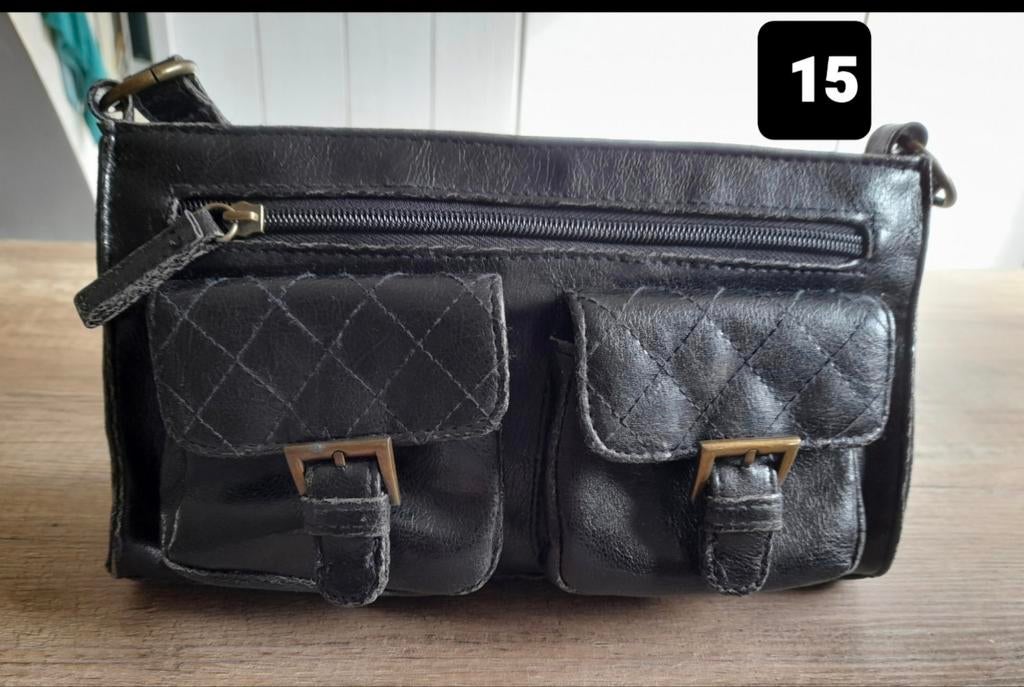 Leuk zwart tasje - Handig en stijlvol, Ophalen of Verzenden, Gebruikt, Zwart, Schoudertasje