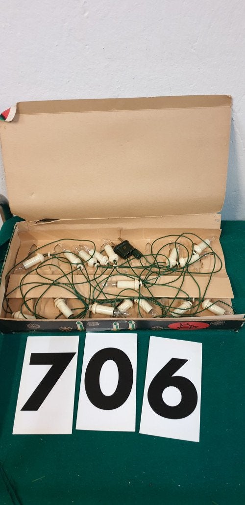 706 ] kerst verlichting retro, Ophalen of Verzenden, 'T Olde Gre-j, Info@toldegrej.nl, Endepoelstraat 20f Didam