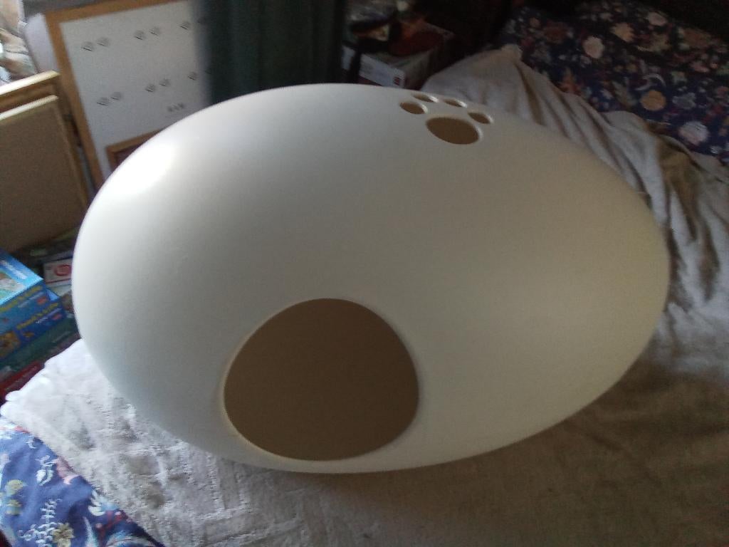 kattenbak sin design wit 70 / 40 / 40 cm, Ophalen, Gebruikt, Gesloten