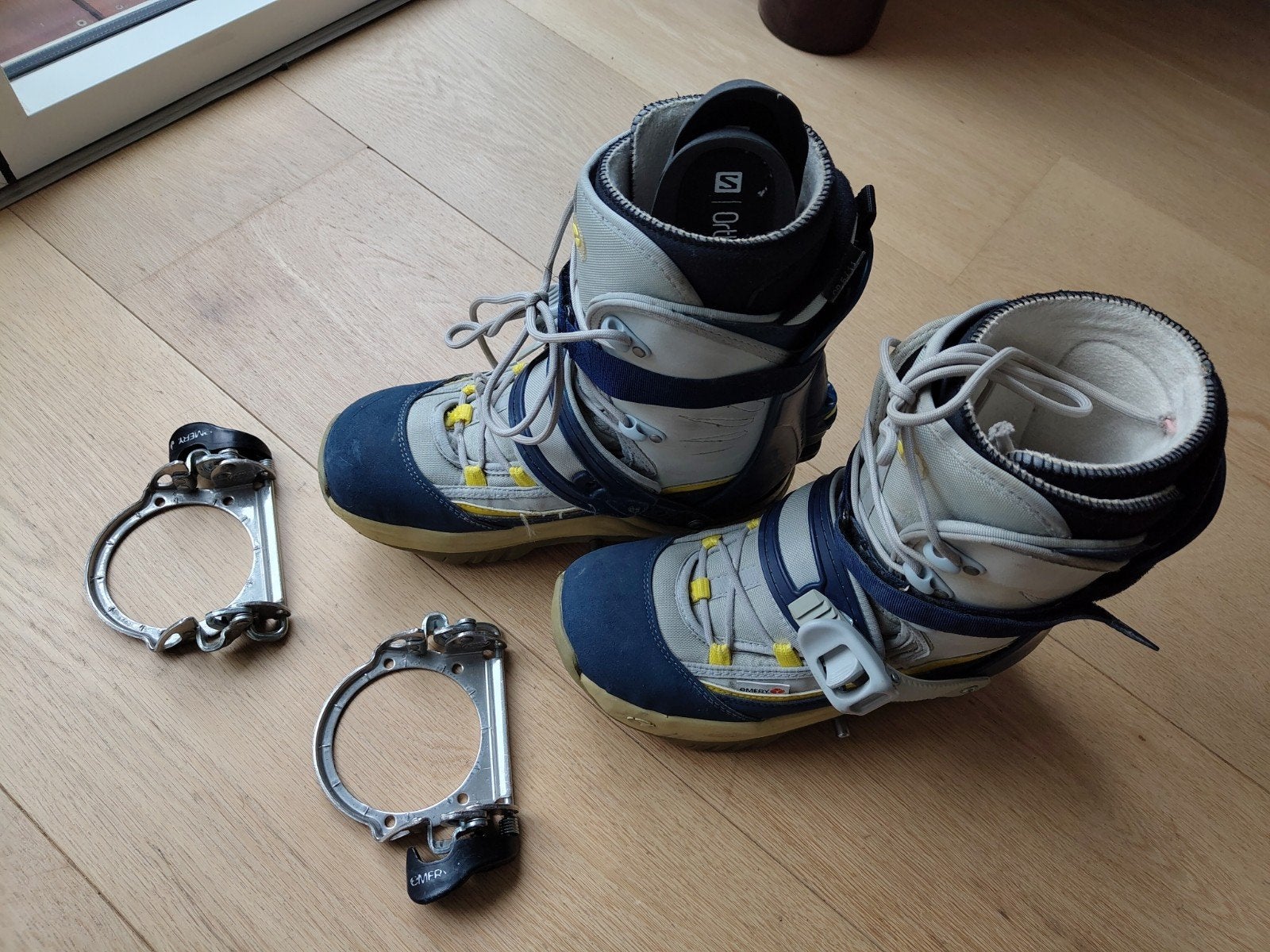 Emery Snowboardschoenen met Step-in Bindingen, Maar 285, Ophalen of Verzenden, Gebruikt, Snowboots