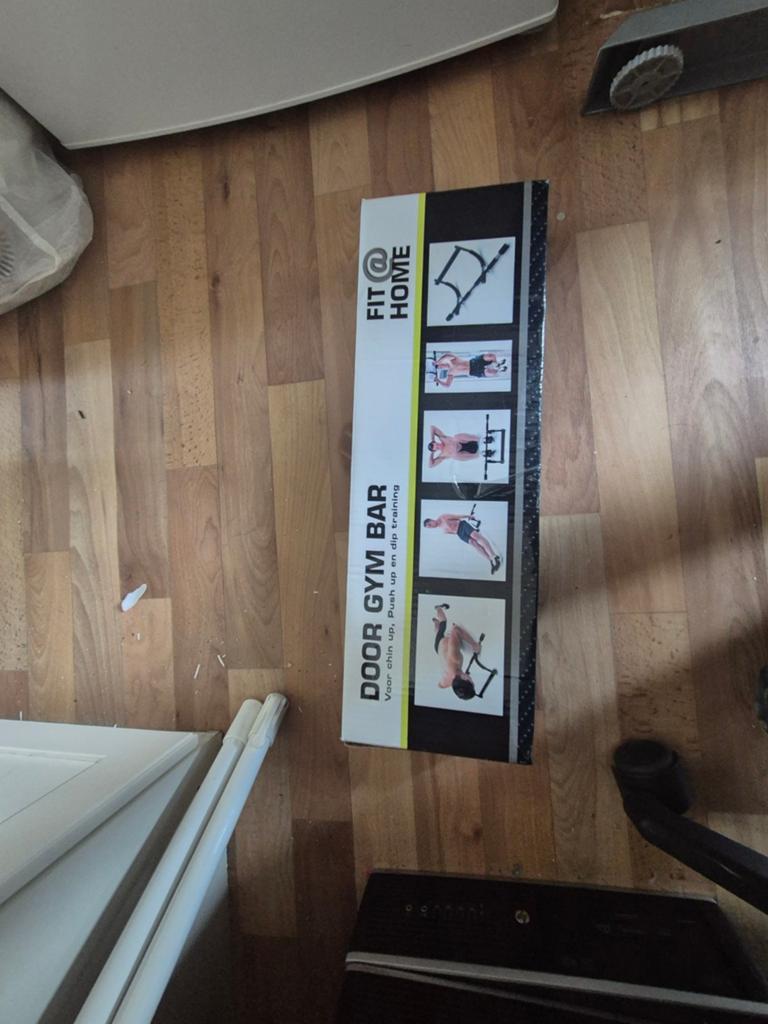 Fit@Home Door Gym Bar - Chin-up, Push-up, Dip Training, Sport en Fitness, Fitnessmaterialen, Nieuw, Oprekstang, Armen, Borst, Buik