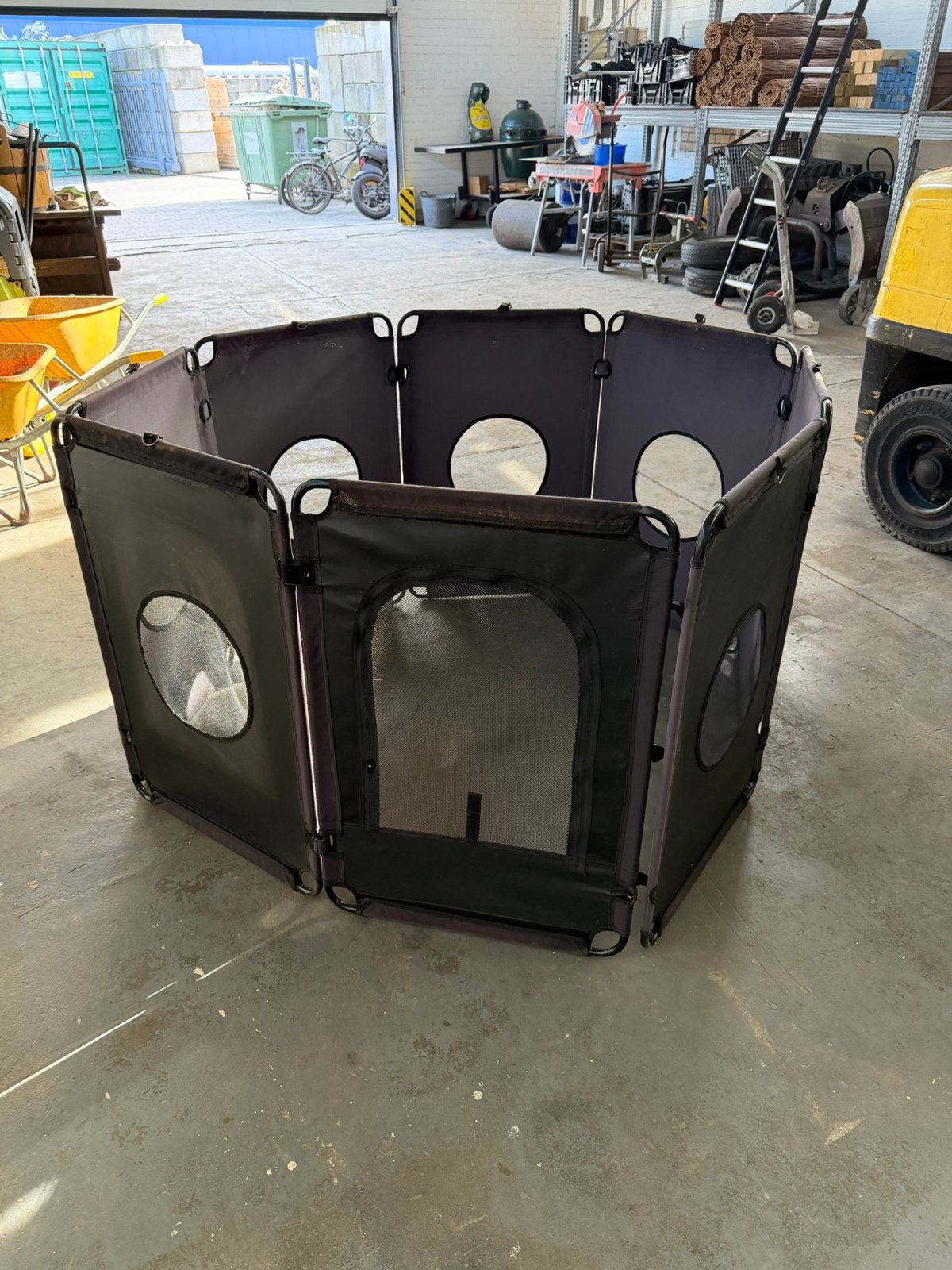 Mobiele hondenomheining, Ophalen, Hondenkennel, 65 tot 100 cm, 110 cm of meer