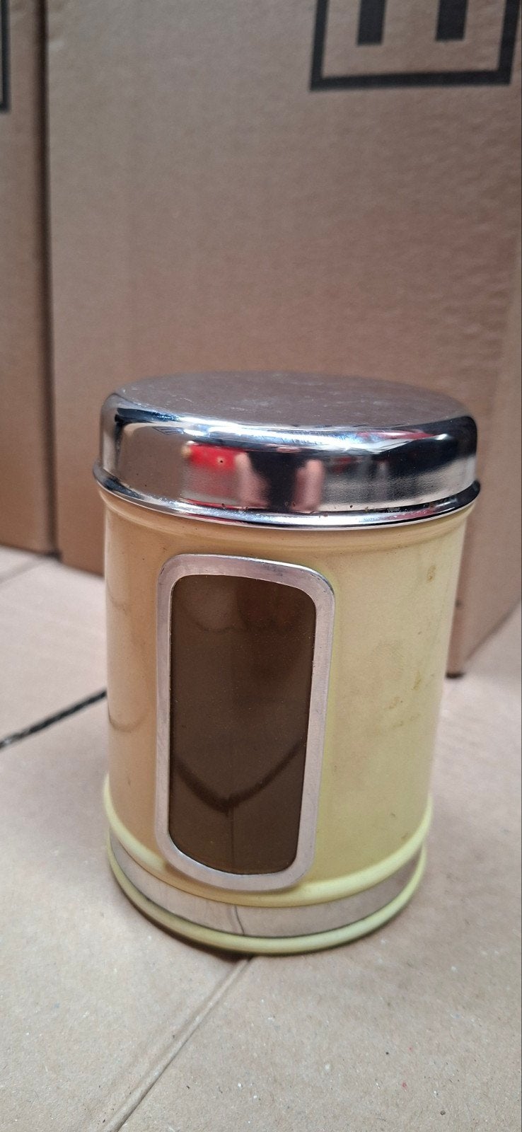 Retro Brabantia voorraadbus, Ophalen of Verzenden