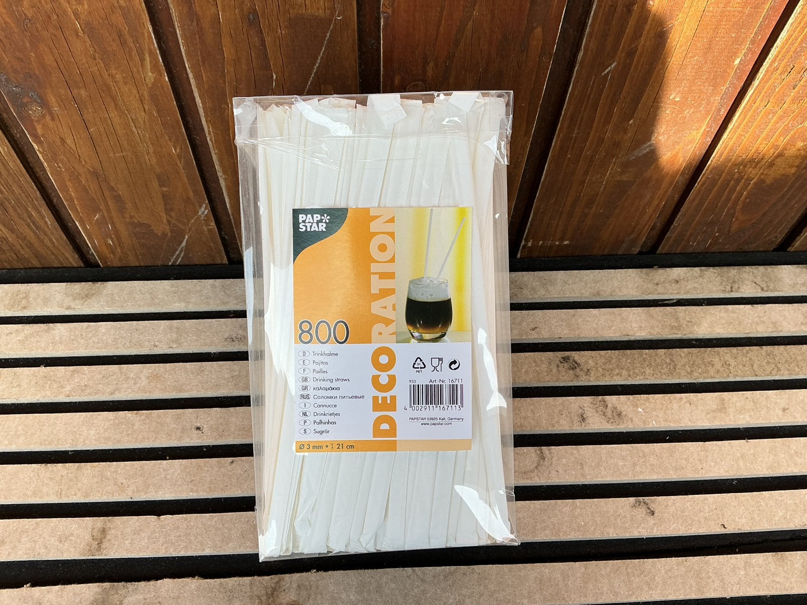 Tk cocktail rietjes per stuk verpakt 800 per doos zie foto,s, Ophalen of Verzenden