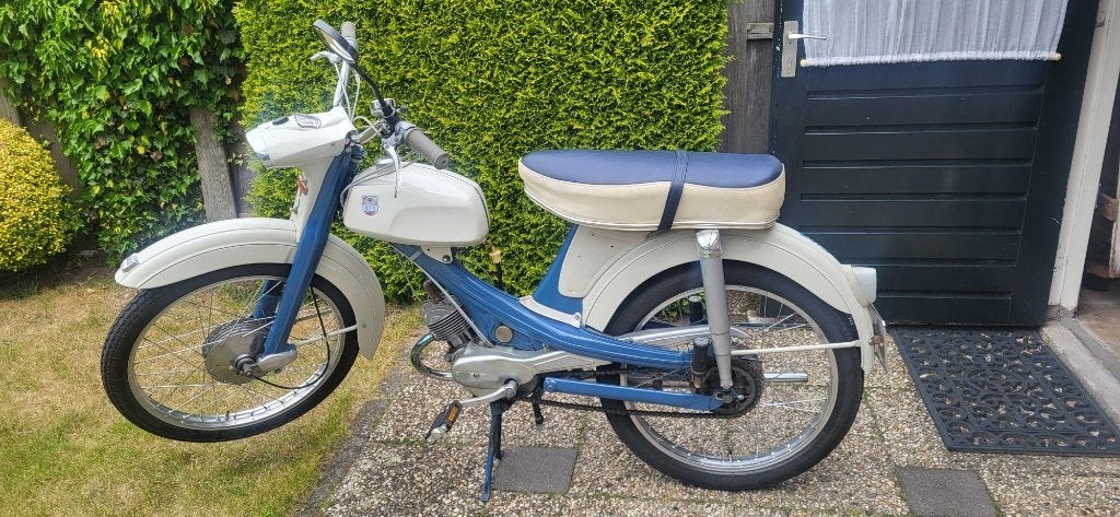 Heel mooi gerestaureerde NSU Quickly F te koop, Fietsen en Brommers, Brommers | Oldtimers, Maximaal 45 km/u, 49 cc, 3 versnellingen