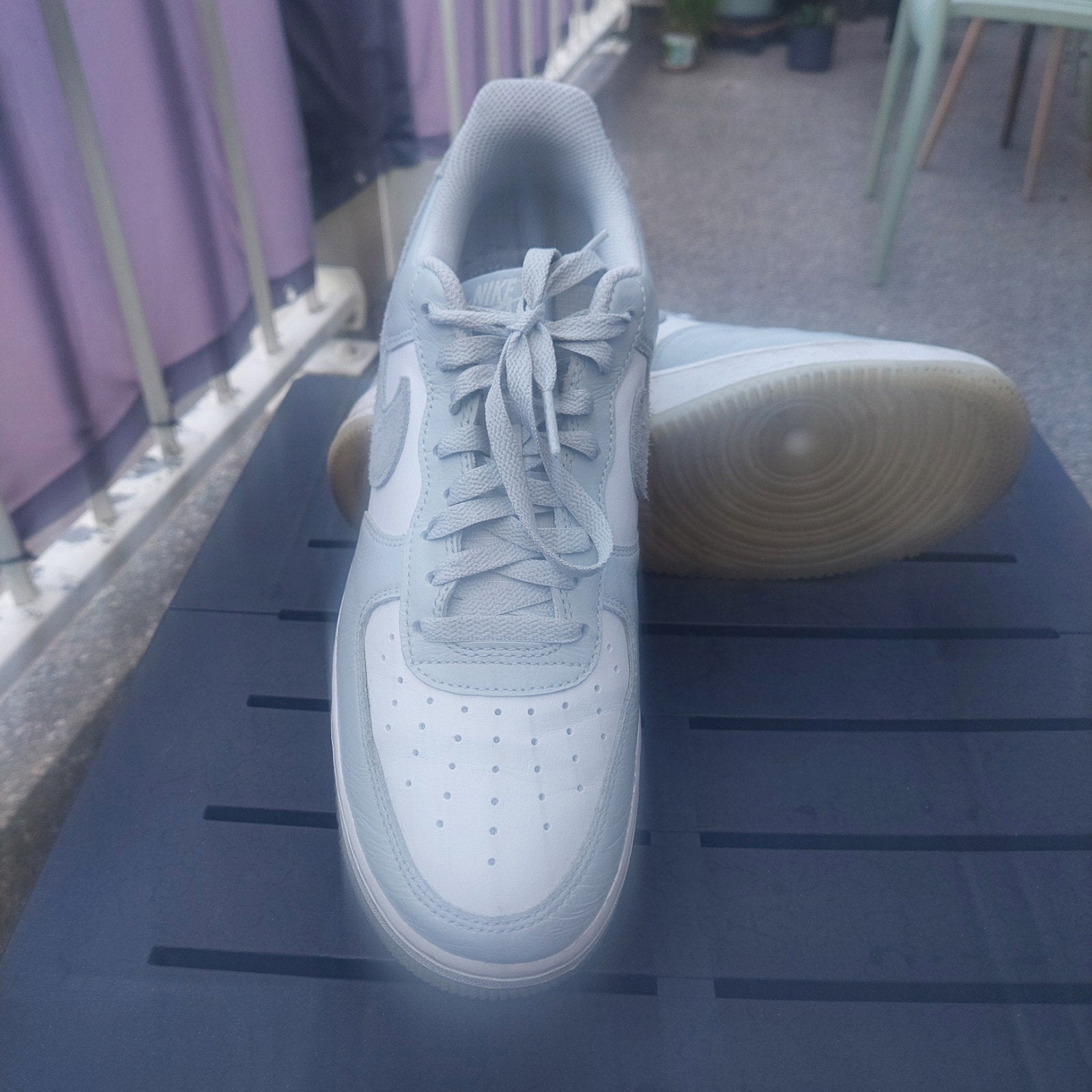 Nike Air Force 1 Low - Lichtblauw/Wit, Blauw, Nike, Ophalen of Verzenden, Sneakers of Gympen