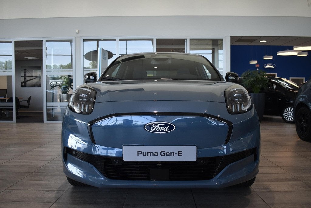 Ford Puma Gen-E BlueCruise Edition 47 kWh | Showroom Voorraa, Auto's, Ford, Blauw, Leder en Stof, 404 km, BTW verrekenbaar