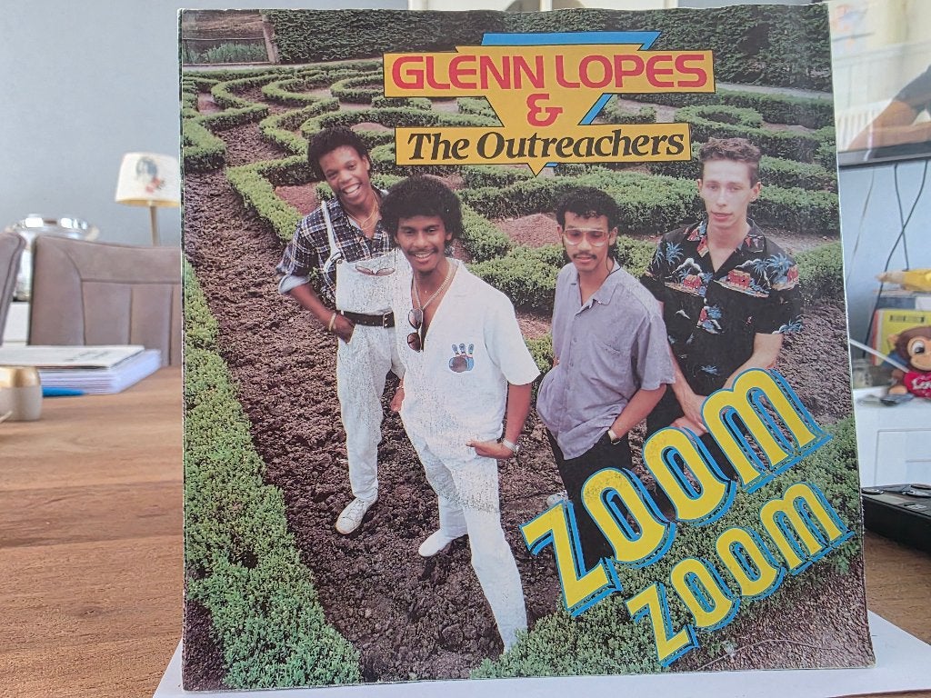 7" Single Glenn Lopes & The Outreachers - Zoom Zoom + Instru, Gebruikt, 7 inch, Ophalen of Verzenden, Pop