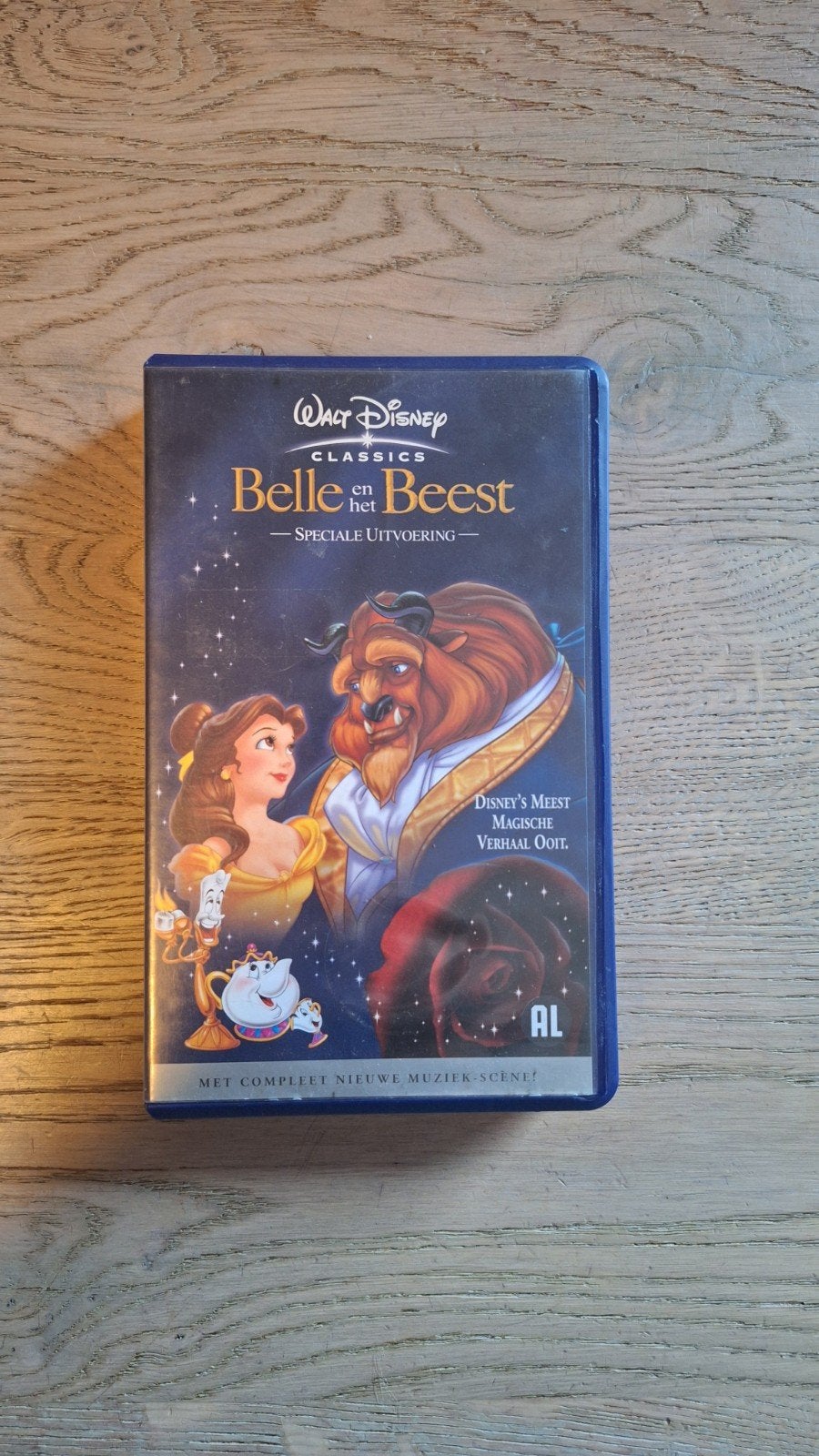 Videoband VHS Belle en het Beest + Leeuwenkoning, Ophalen of Verzenden, Zo goed als nieuw, Kinderen en Jeugd, 2 t/m 25 bandjes