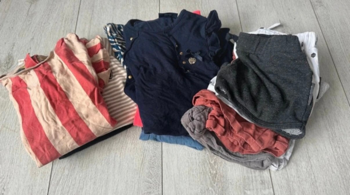 Kledingpakket zomer meisje 98/104, Ophalen of Verzenden, Gebruikt, Maat 98