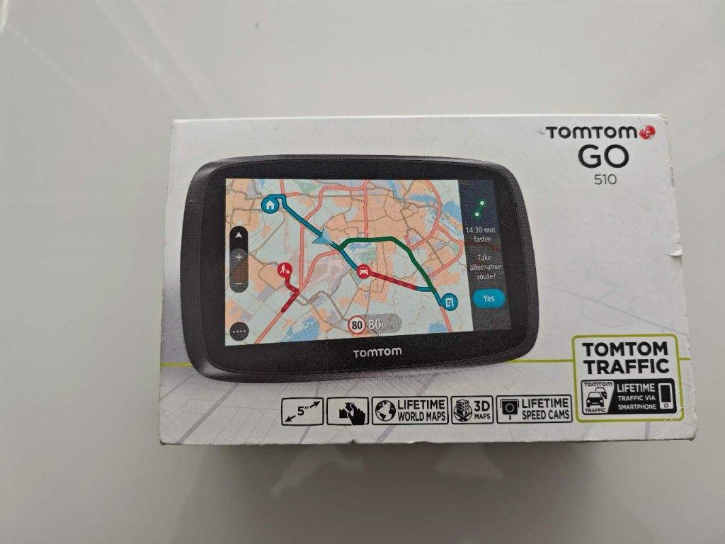 TomTom GO 510 portable GPS navigator nieuwste kaart, Auto diversen, Autonavigatie, Ophalen of Verzenden