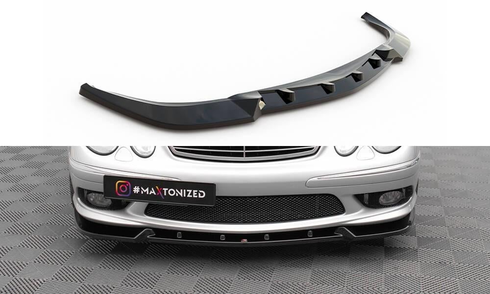 Voorlip sideskirts diffuser - E-Klasse E55 AMG W211 03-06, Auto diversen, Tuning en Styling, Ophalen of Verzenden