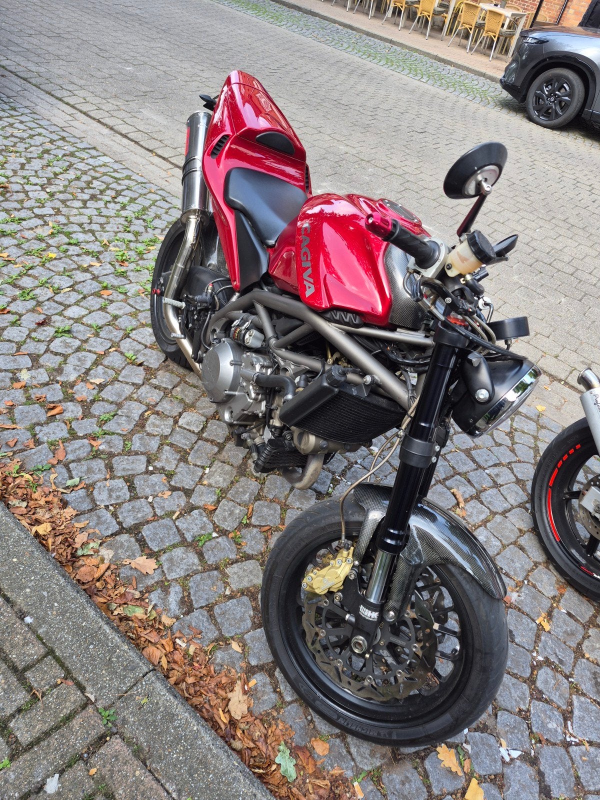 Unieke Cagiva raptor V-twin 1000cc - Krachtig en Vol Opties, Motoren, Ophalen
