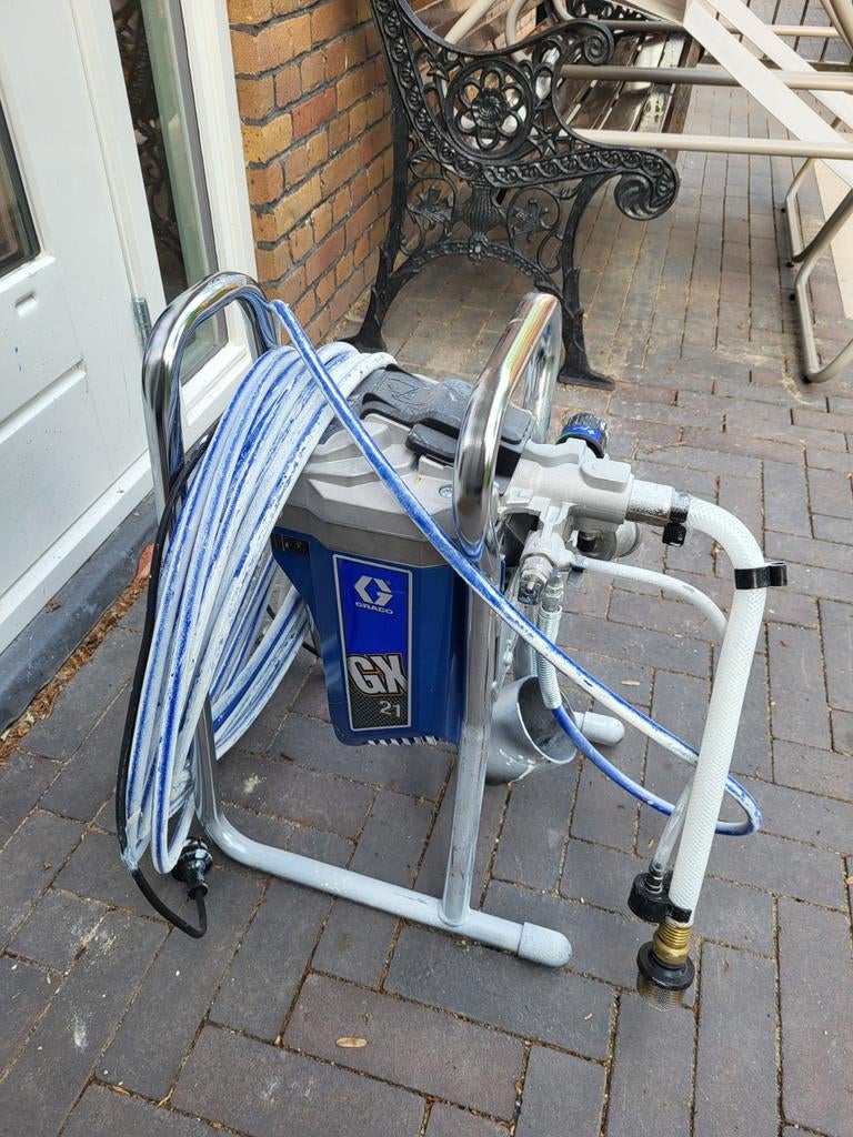 Graco GX 21 Verfspuit - Zo goed als nieuw, Ophalen, Zo goed als nieuw, Verfspuit of Verfpomp