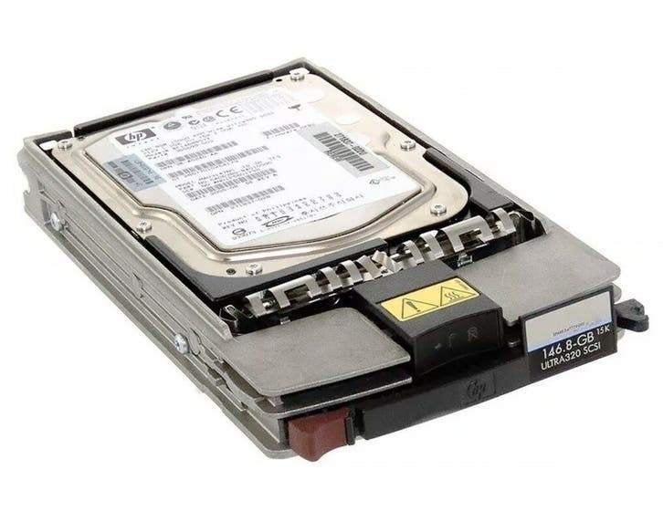 HP BF14688577 146GB 10K U320 SCSI HDD 3.5", Intern, Gebruikt, SCSI, HDD