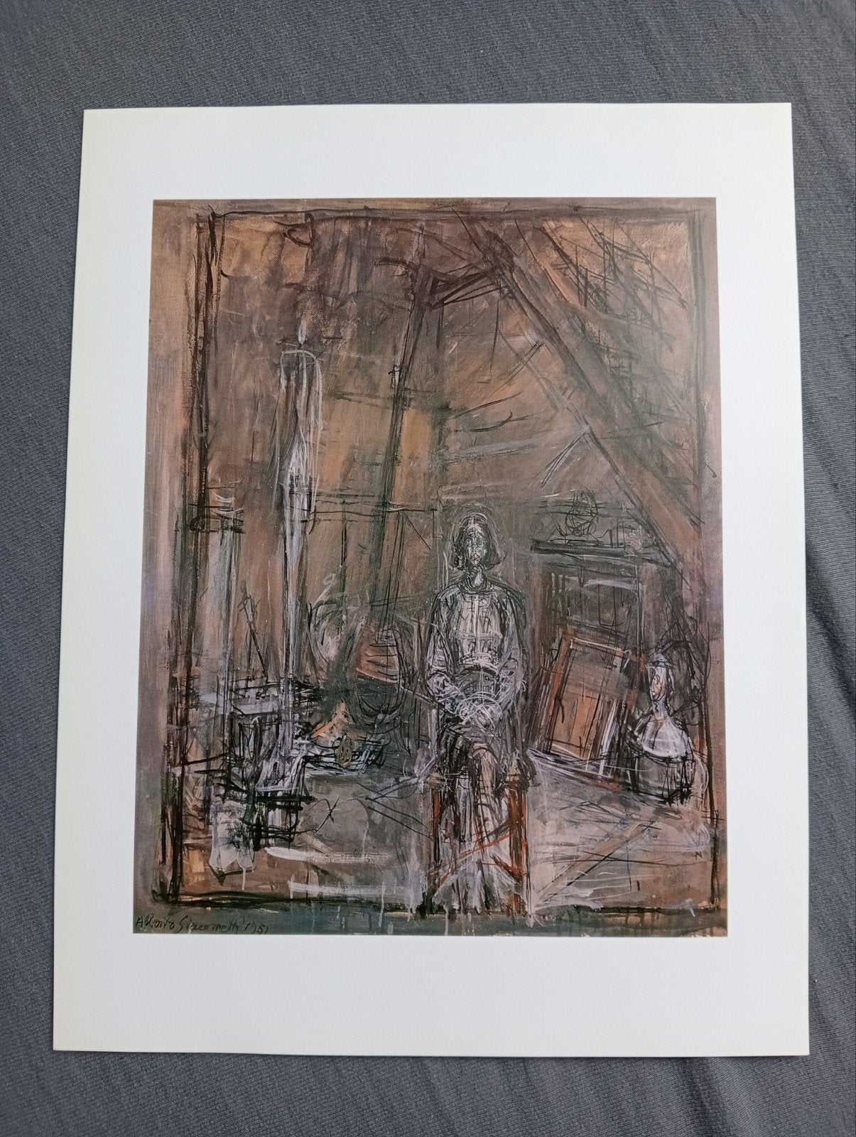 Giacometti print Zwitserland, Verzenden