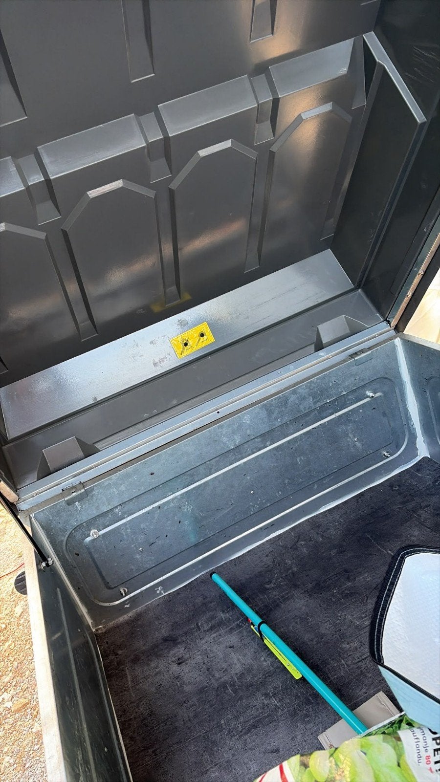 Nette bagagewagen, Ophalen, Gebruikt