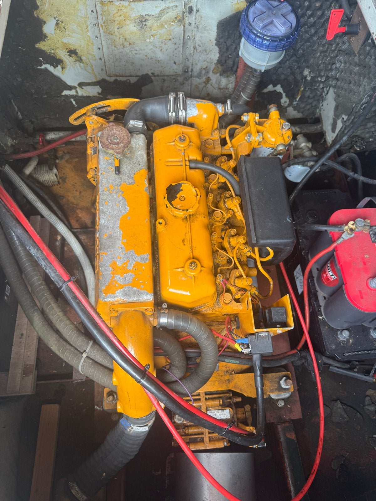 Vetus M4.14Marine Dieselmotor - 33 pk, Watersport en Boten, Buiten- en Binnenboordmotoren, Ophalen, Gebruikt, Binnenboordmotor