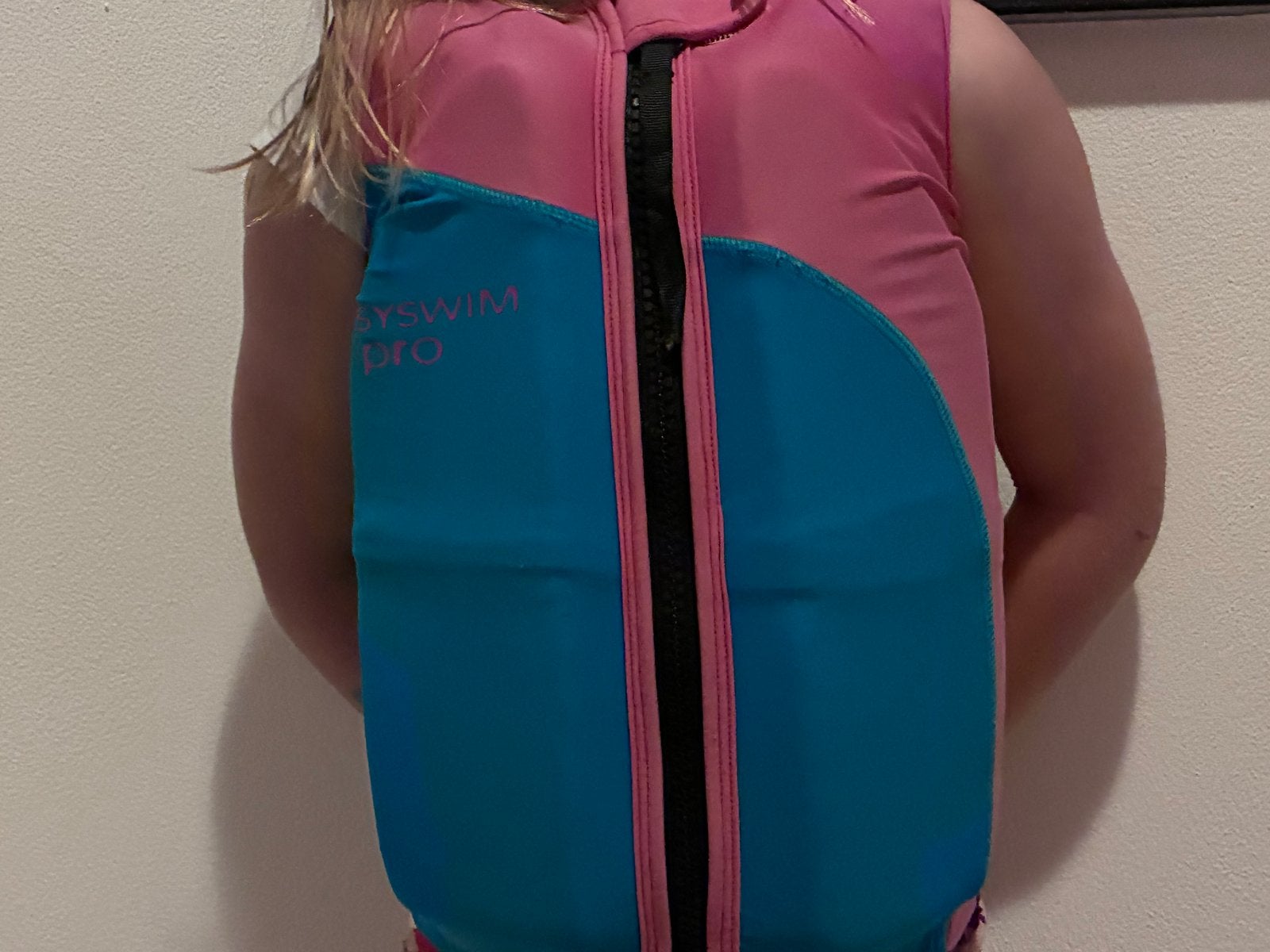 EasySwim Pro Zwemvest Roze/Blauw, Gebruikt, Jongetje of Meisje, Overige maten, Ophalen of Verzenden