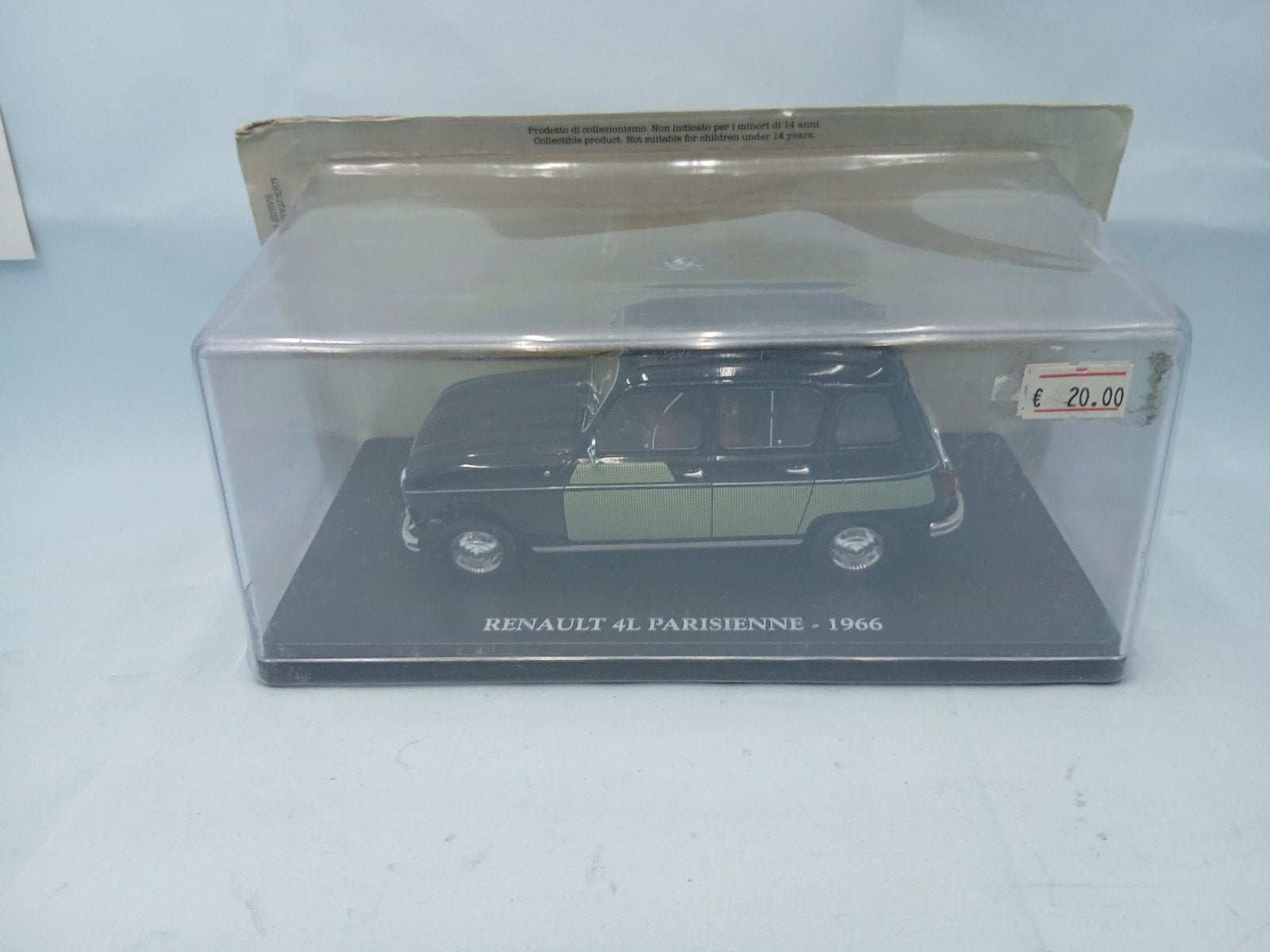 Nieuwe Renault 4L Parisienne - 1966 schaalmodel 1:24, Ophalen of Verzenden, Nieuw, Auto, Overige merken