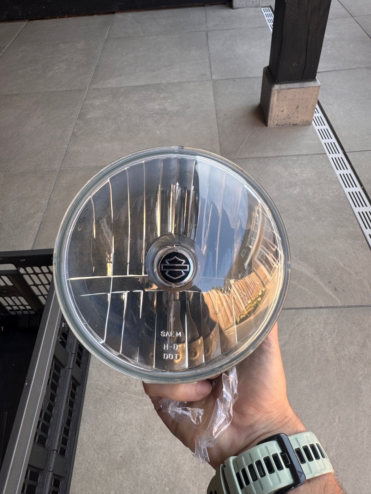 Koplamp, achterlicht en 2x knipperlicht Harley Sportster, Ophalen of Verzenden, Gebruikt