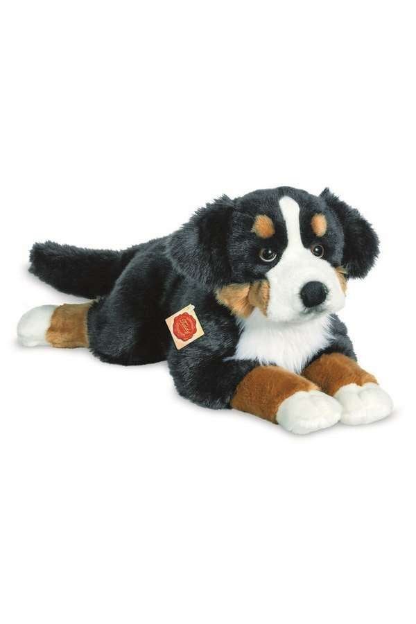 Knuffel Hermann Teddy Berner Sennen hond liggend 60cm, Verzamelen, Beren en Cherished Teddies, Overige merken, Teddy-Hermann GmbH