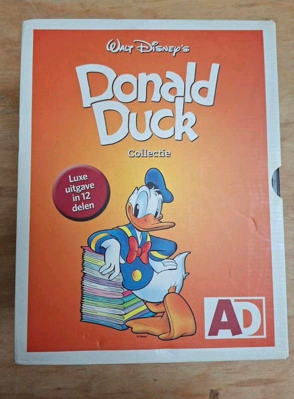 Donald Duck Collectie AD - 12 Delen Compleet, Complete serie of reeks, Ophalen, Gelezen