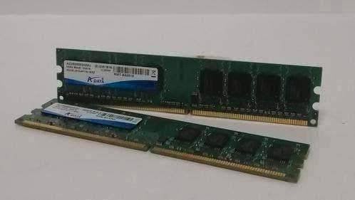 2 x A data RAM Geheugen ( 2 GB / DDR 2 ), Gebruikt, Ophalen of Verzenden, DDR2, Desktop