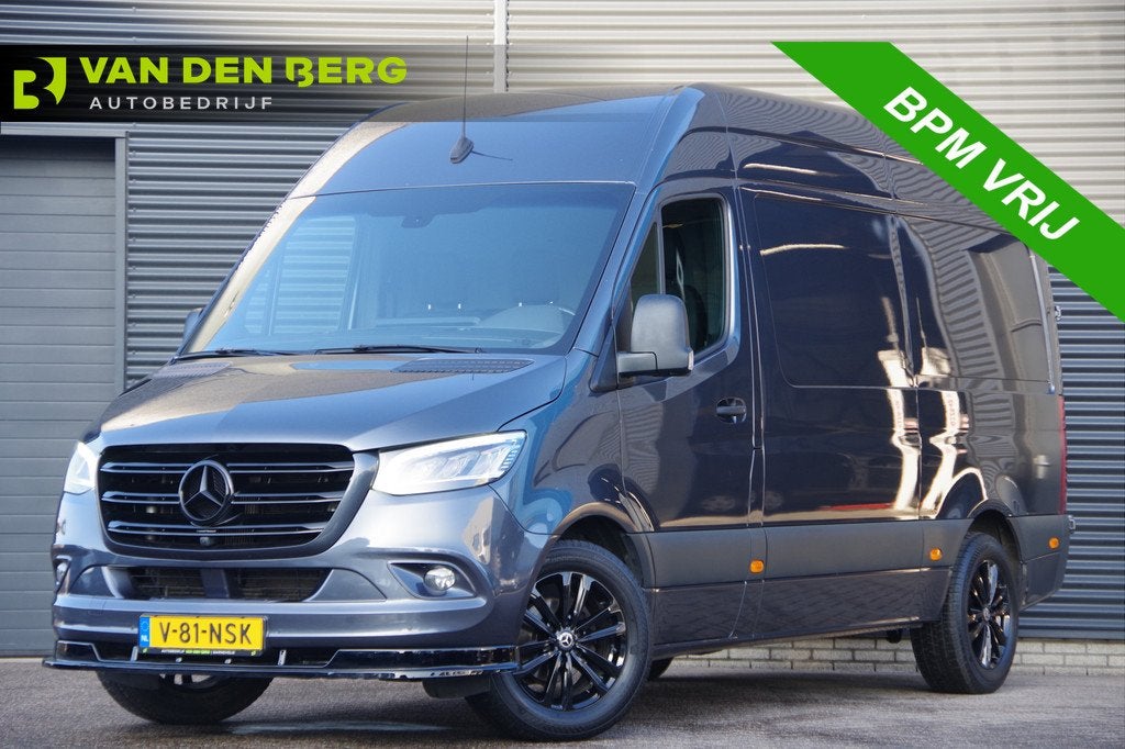 Mercedes-Benz Sprinter 319 3.0 CDI V6 L2H2 AUT. LED, LUCHTVE, Auto's, Bestelauto's, Bedrijf, Te koop, 360° camera, ABS, Achteruitrijcamera