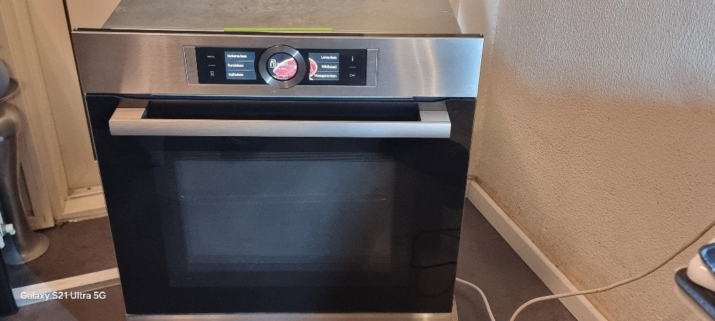 Bosch inbouw oven combi magnetron 60 cm model, Witgoed en Apparatuur, Ovens, Ophalen, Gebruikt, Bosch, Oven met grill