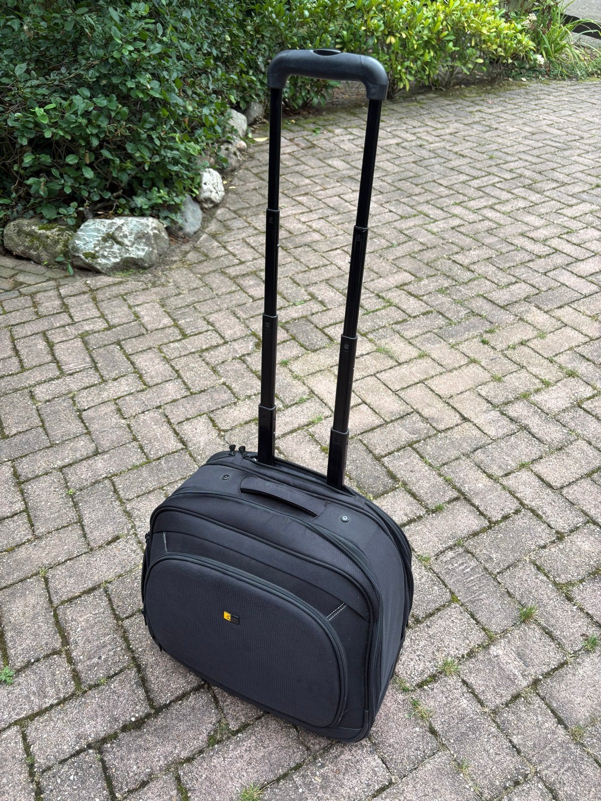 Case Logic laptoptas op wielen - Zwart, Computers en Software, Laptoptassen, Trolleytas, 17 inch of meer, Ophalen of Verzenden