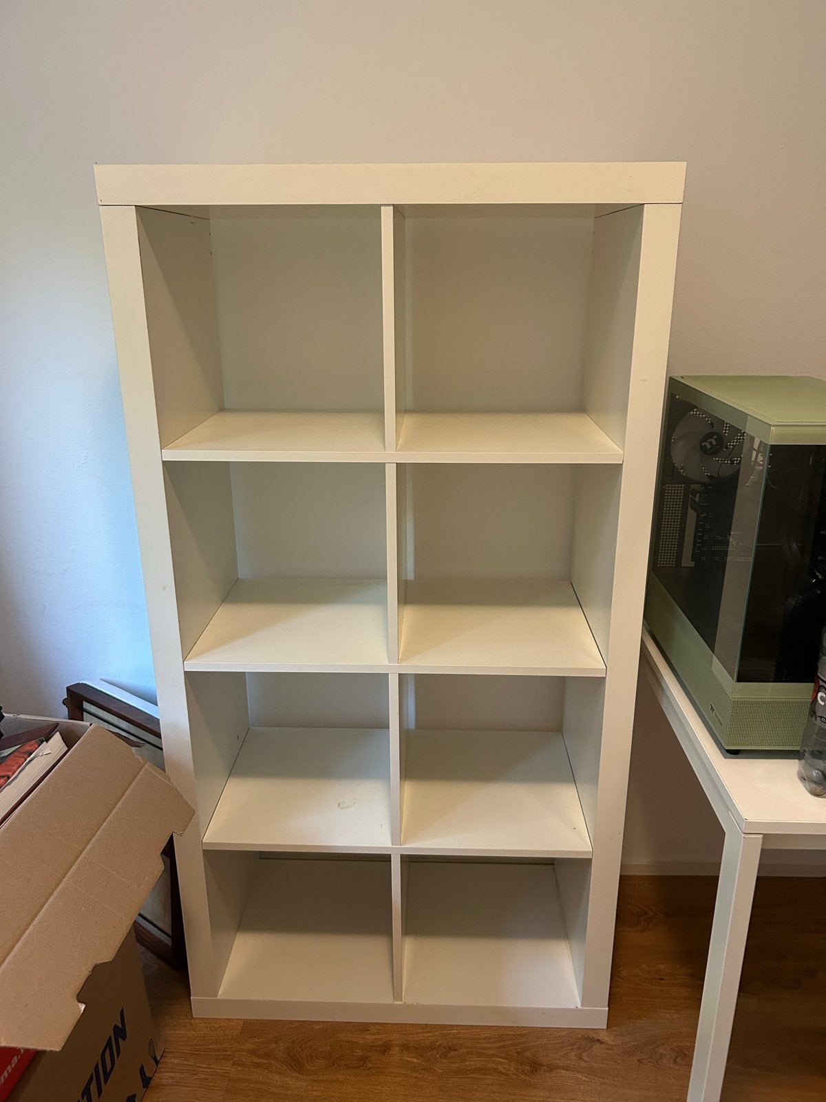 IKEA Kallax kast / vakkenkast wit, Huis en Inrichting, Ophalen, Met plank(en), 100 tot 150 cm, 50 tot 100 cm