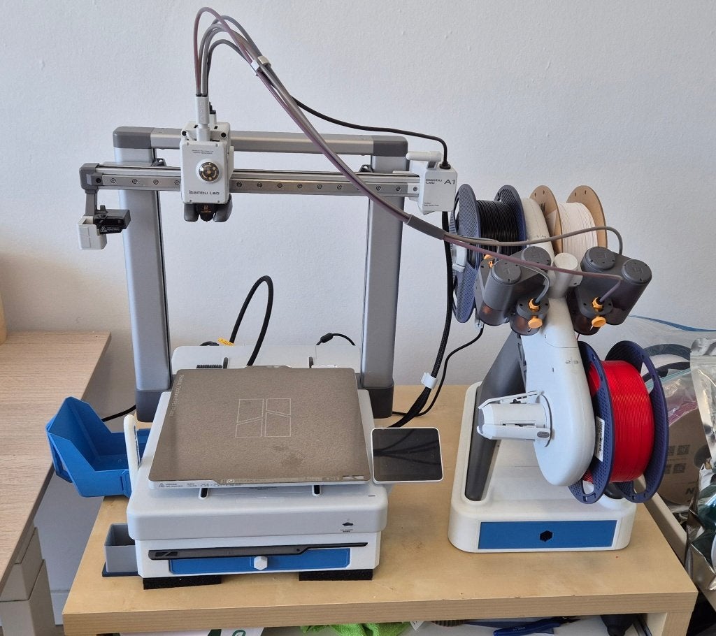 Bambu Lab A1 + AMS Lite (Combo) - 3D printer, Computers en Software, 3D Printers, Ophalen, Ingebouwde Wi-Fi, Bambu labs, Zo goed als nieuw