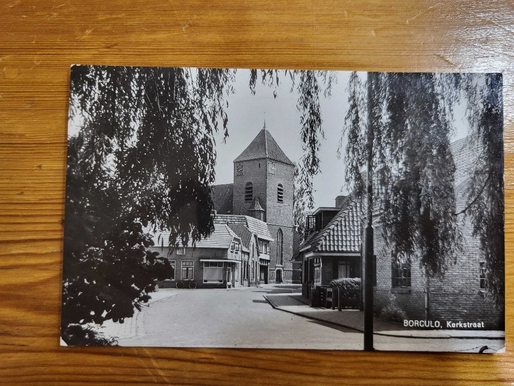 ansicht BORCULO Kerkstraat, Verzamelen, Ansichtkaarten | Nederland, Ophalen of Verzenden, Voor 1920, Gelderland