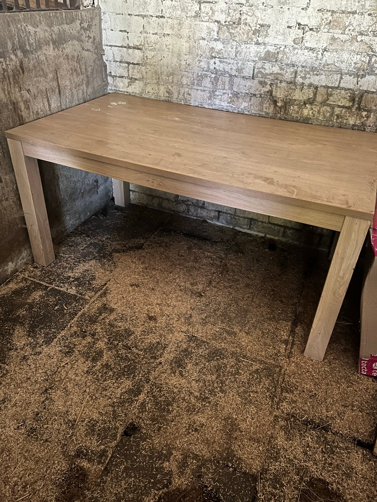 Eettafel, Ophalen, Gebruikt, 100 tot 150 cm, 50 tot 100 cm