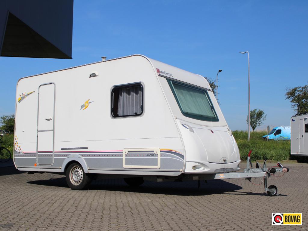 Sterckeman Evolution Comfort 420 CP Fietsenrek Licht gewicht, Caravans en Kamperen, Caravans, Bedrijf, tot en met 4, 750 - 1000 kg