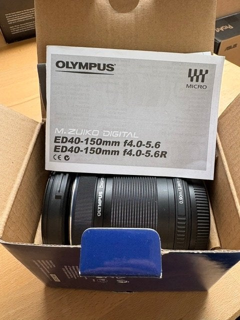 Olympus M.Zuiko 40-150mm f/4.0-5.6 type R - Telezoomlens, Ophalen, Zoom, Micro Four Thirds, 150 mm