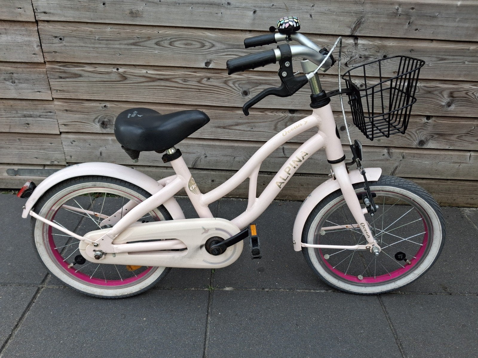 leuke 16 inch licht Rose Alpina meisjes fiets, Ophalen of Verzenden, Zo goed als nieuw