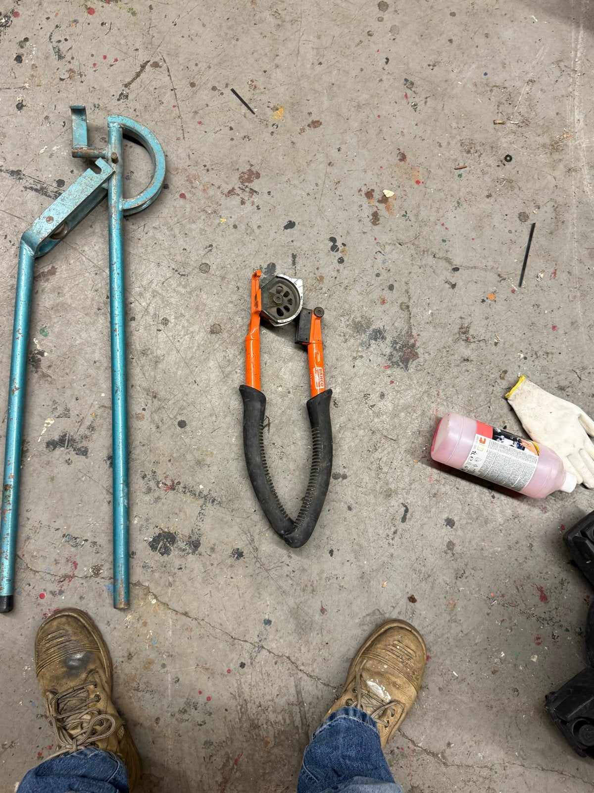 Buigijzer Baco 12 mm, Doe-het-zelf en Verbouw, Gereedschap | Handgereedschap, Ophalen of Verzenden, Gebruikt, Overige typen, Overige merken