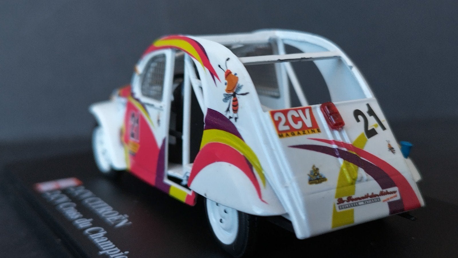 Citroen 2cv autocross 1:43 Eligor Autoplus Pol, Overige merken, Auto, Verzenden, .