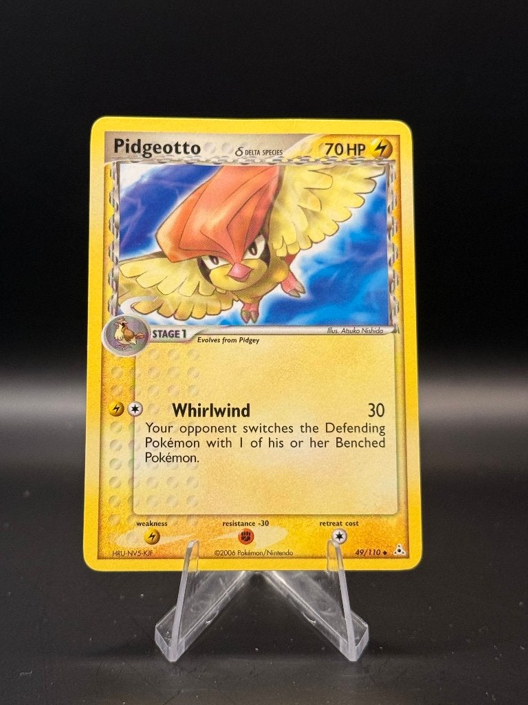 Pidgeotto Delta	49/110	Engels	NM | Pokemon, Ophalen of Verzenden, Nieuw, Losse kaart