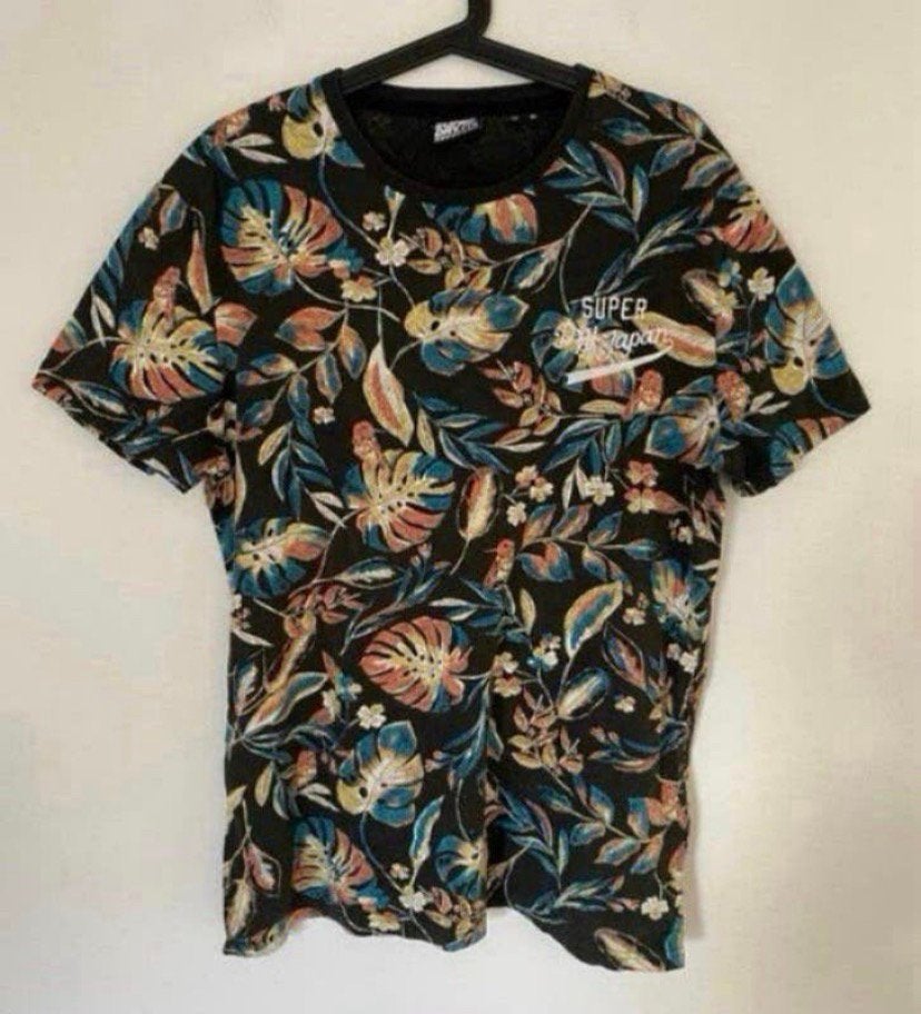 Superdry jpn, heren shirt, maat xl, Kleding | Heren, Verzenden, Zo goed als nieuw, Maat 56/58 (XL), Meerkleurig