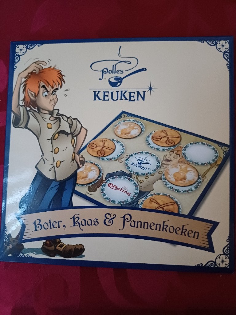 Efteling.polles keuken:boter kaas en pannenkoeken. Spelletje, Verzamelen, Efteling, Ophalen, Gebruikt, Gebruiksvoorwerp