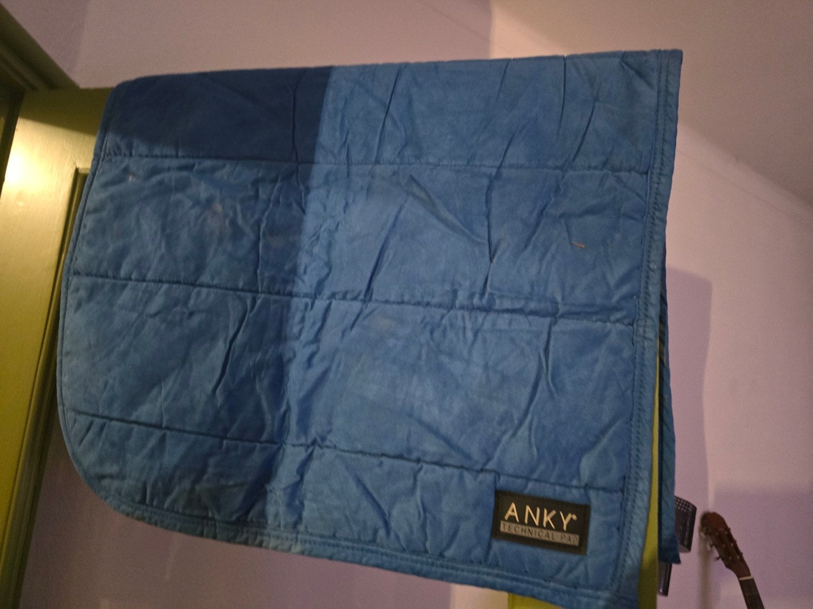 Anky paarden dekje, blauw, 1x gebruikt, Full (L), Dressuurdekje, Nieuw, Ophalen of Verzenden