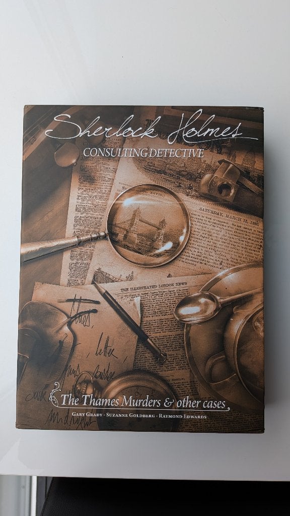 Sherlock Holmes "the Thames murders and other cases", Hobby en Vrije tijd, Gezelschapsspellen | Bordspellen, Vijf spelers of meer